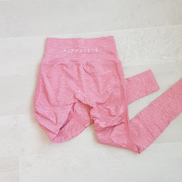 Alphalete aero leggings rose pink size S - Picture 3 of 4